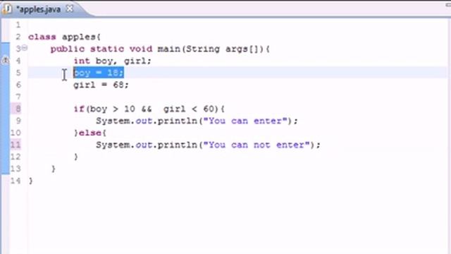 Java Programming Tutorial 11 Logical Operators 480 x 360 смотреть онлайн