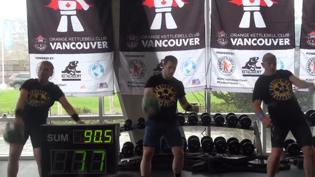 [Biathlon snatch, 5 min] OKCI Vancouver Open Kettlebell Sport Competition 2017 смотреть онлайн