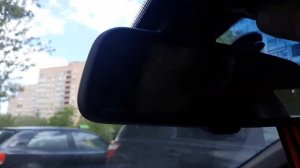 Opel Astra H снимаем салонное зеркало заднего вида