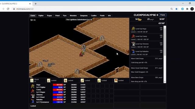 Playing CLICKPOCALYPSE 2 On Pc смотреть онлайн
