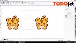 How to create spot channel  for White/Varnish ink in CorelDRAW and print out with Todojet UV3050.