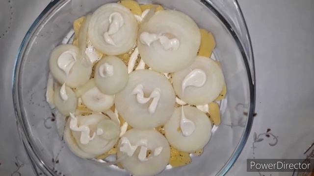 Картошка с овощами и мясом под сыром!!! смотреть онлайн