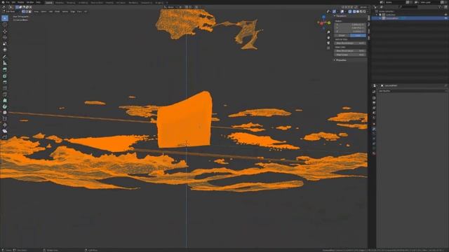 Using Blender 3D to Clean up a Photoscanned mesh from Meshroom. смотреть онлайн
