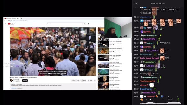 Forsen reacts to Ancient Aliens: The Martian Origins of Mankind смотреть онлайн