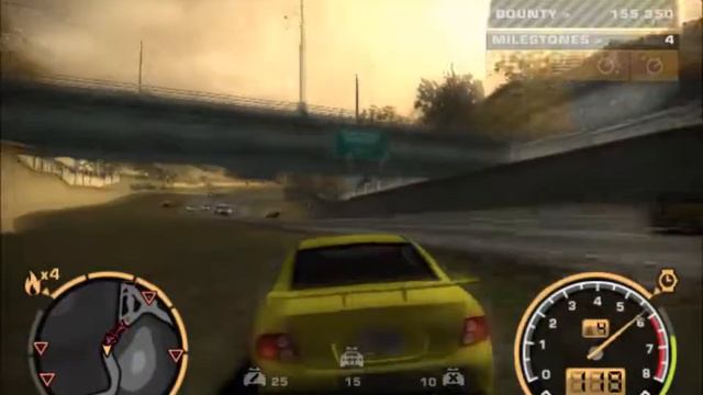 NFS Most Wanted Police Chase смотреть онлайн