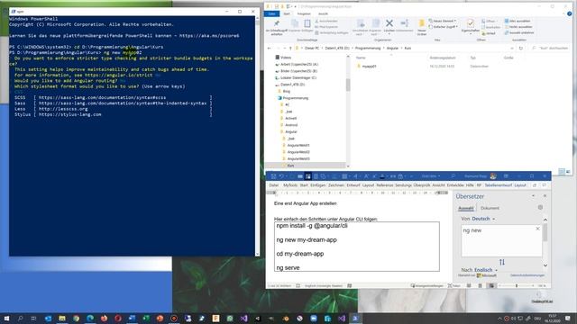 Erste Angular App erstellen mit Angular CLI ng new und ng serve. ?Angular programmieren смотреть онлайн