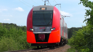 ЭС2Г-001 «Ласточка» сообщением Курган — Екатеринбург