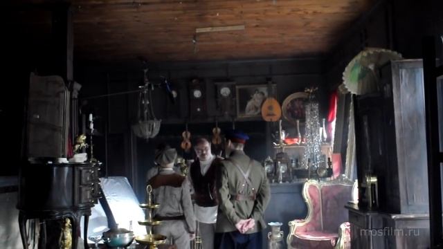 "Красные горы" - съемка на "Мосфильме" смотреть онлайн