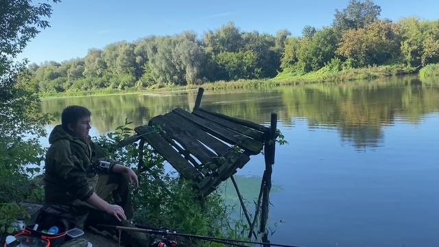 Осенняя ловля Карася на реке Сура смотреть онлайн