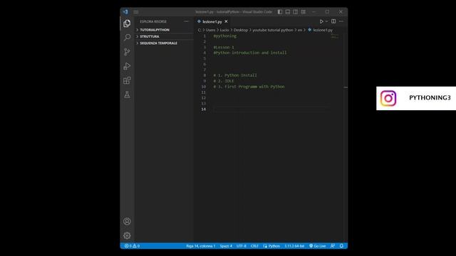 Python Install and Introduction смотреть онлайн