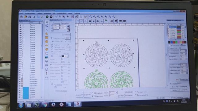 Лазерная резка Титана на лазерном маркере Jpt50lp  время и параметры.