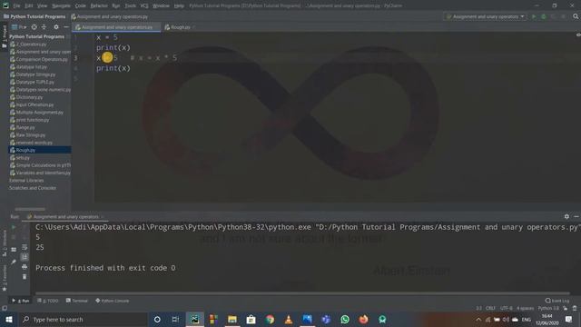 19-PYTHON TUTORIALS(CODE-DECODE) | ASSIGNMENT OPERATORS AND UNARY OPERATORS IN PYTHON смотреть онлайн