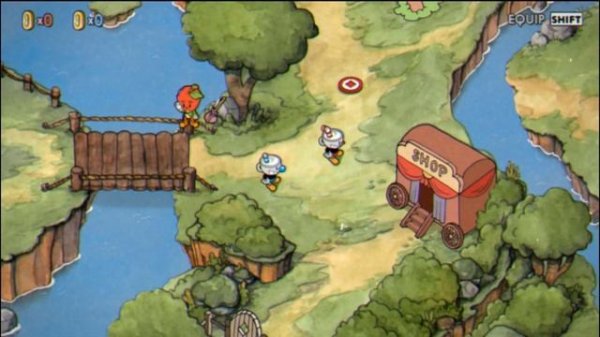 Как играть по сети в CupHead???Как играть с другом в CupHead?!