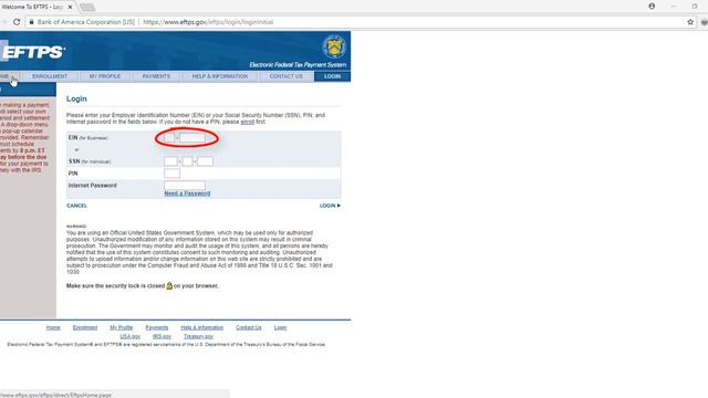 How to Enroll in the Electronic Federal Tax Payment System (EFTPS) смотреть онлайн