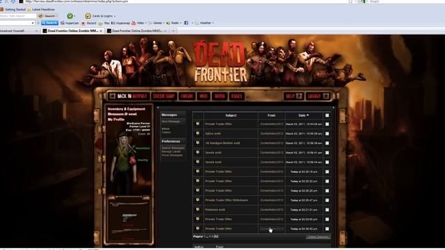 Dead Frontier Tutorial How to use Private Trade смотреть онлайн