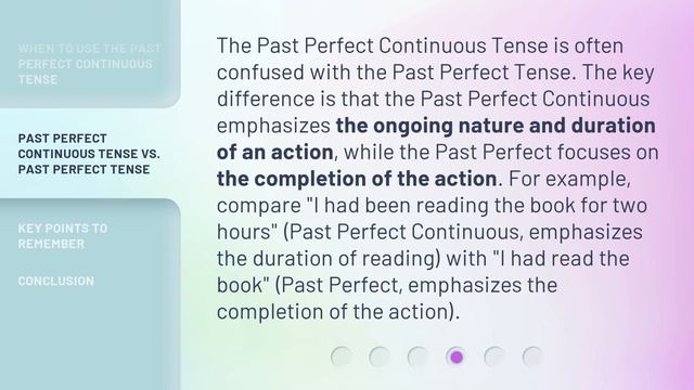 Master the Past Perfect Continuous Tense: Key Points to Remember смотреть онлайн