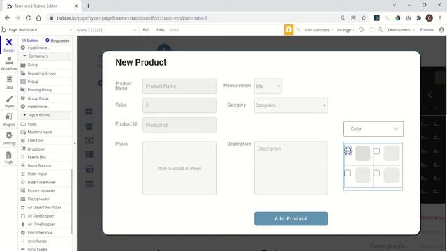How to Colorpicker on Bubble.io смотреть онлайн
