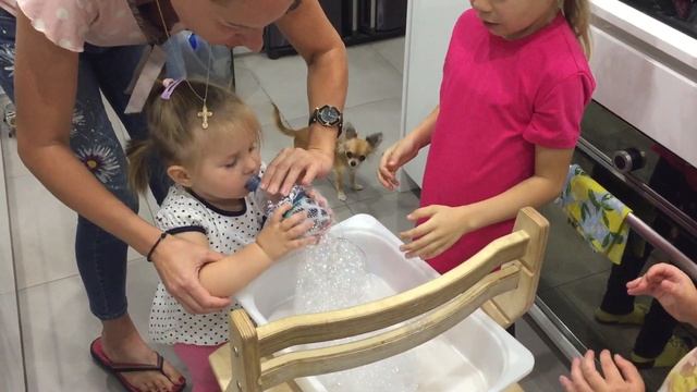 Пузыри пускаем дома