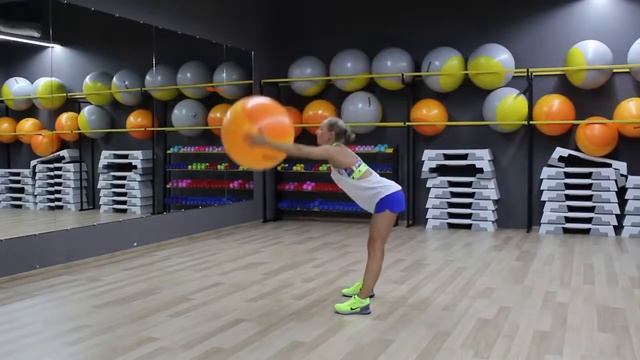 Fitberry Fitnes Doma Trenirovka Na Vse Telo S Fitbolom