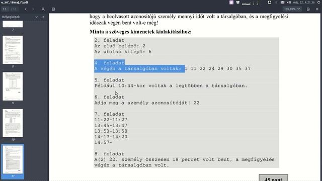Pythonidomár EXTRA! első adás - a 2018. májusi informatika érettségi megoldása смотреть онлайн