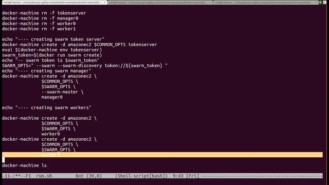 Docker Swarm on AWS with Docker Machine смотреть онлайн