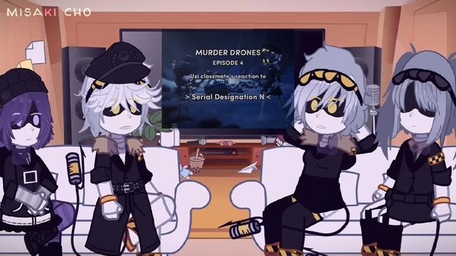 ꒰☆꒱ `` past MURDER DRONES react to future ⋆ 1/? ﾐ смотреть онлайн