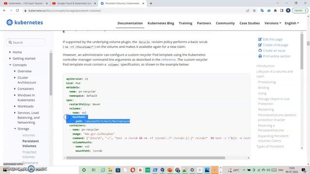 14 - CKA exam Q14 with Solution.... Create a persistent volume with given specifications смотреть онлайн