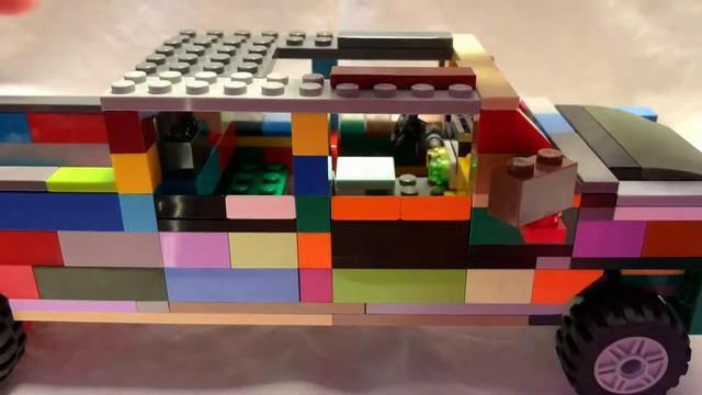 Lego Nissan Titan MOC смотреть онлайн