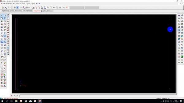 SCAD (СКАД) расчет статически определимой рамы