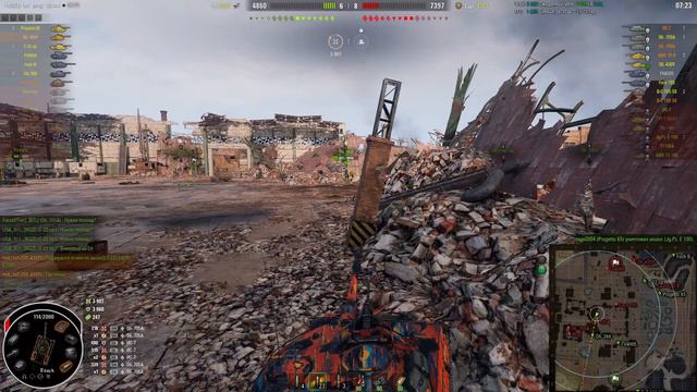 WOT - Объект 430У - 9,2K Урона, 6 Фрагов. Промзона – Стандартный бой смотреть онлайн