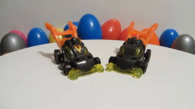 Kinder Surprise. Много Киндер Сюрпризов. Дисней Тачки и много разных машинок. Часть 1 смотреть онлайн