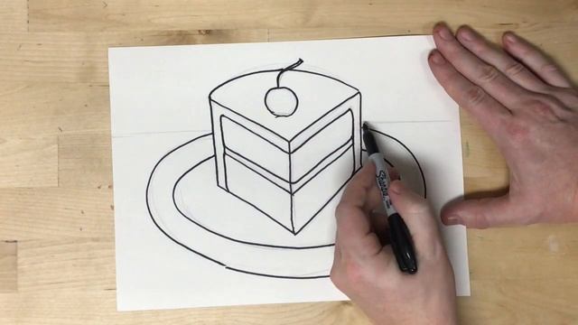 Kids Art Project - Wayne Thiebaud Inspired Food Still Life смотреть онлайн