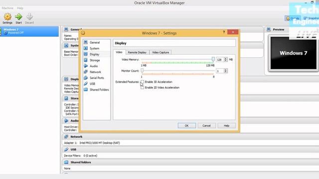Enable Aero Themes of Windows 7 in Oracle Virtual Box смотреть онлайн