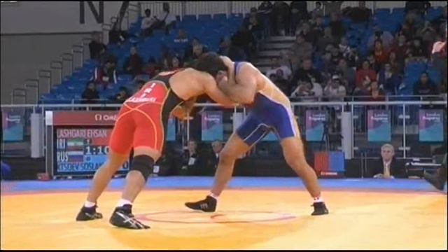 Wrestling Freestyle 84kg 12 Final IRI - RUS
