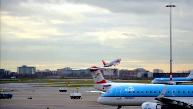 Аэропорт Амстердам Schiphol Amsterdam Airport 17 01 2014 смотреть онлайн