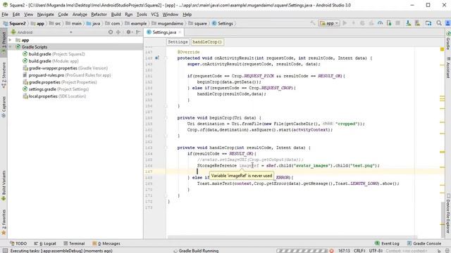 Square Chat App | 18 | Saving Image In Firebase Storage смотреть онлайн