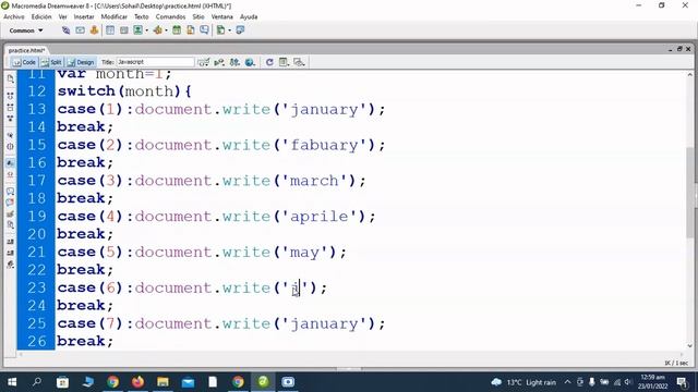 Switch Case Tutorial in JavaScript for Beginners in | kaise hum switch case java script mien lagaty смотреть онлайн