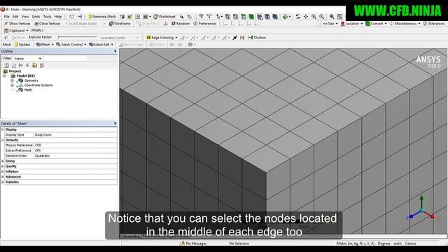 ✅ ANSYS MESHING - Element Order - Basic Tutorial 13 смотреть онлайн