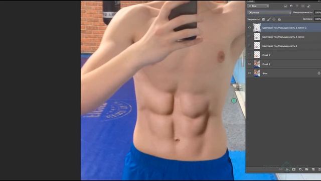 Фотошоп пресса или как добавить мышцы без тренажерного зала? смотреть онлайн