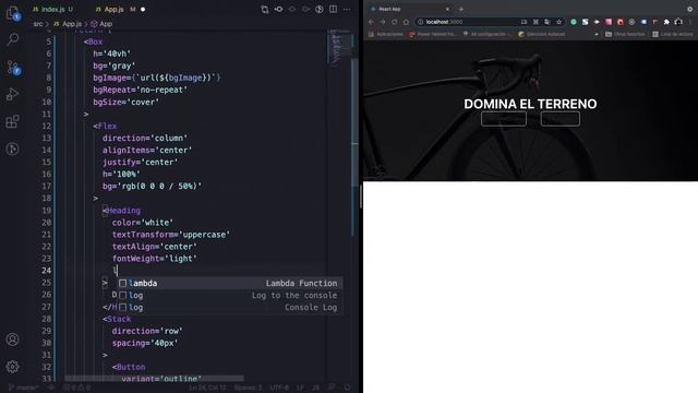 Chakra UI - React - Tercera parte - Banner Web práctica смотреть онлайн