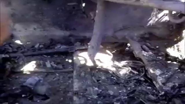 Донбасс, Иловайск. Остатки укро-фашистской техники. Август 2014 г. смотреть онлайн