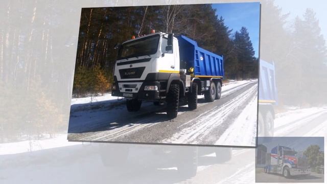 Новые грузовики России САМОСВАЛ ХАНТ-8051S5 смотреть онлайн