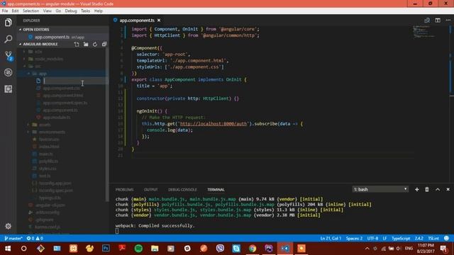 Laravel and Angular Together смотреть онлайн