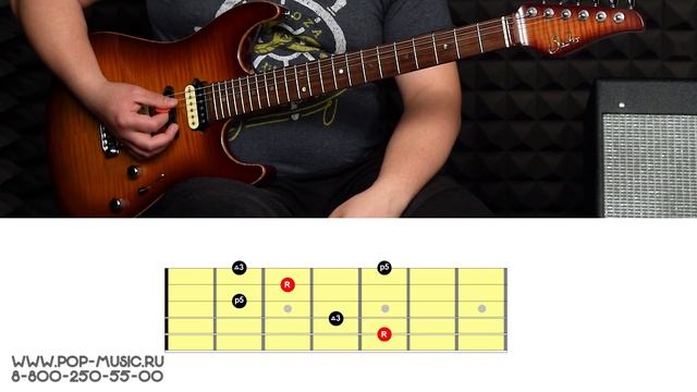 Арпеджио Септаккордов в Блюзовом Квадрате смотреть онлайн