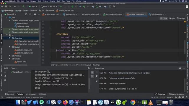 Android app for the beginners to create splash screen | Android Kotlin | Tamil смотреть онлайн