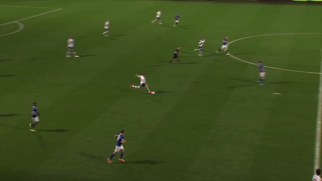 MATT MILLS SKILL: Outrageous back heel pass смотреть онлайн