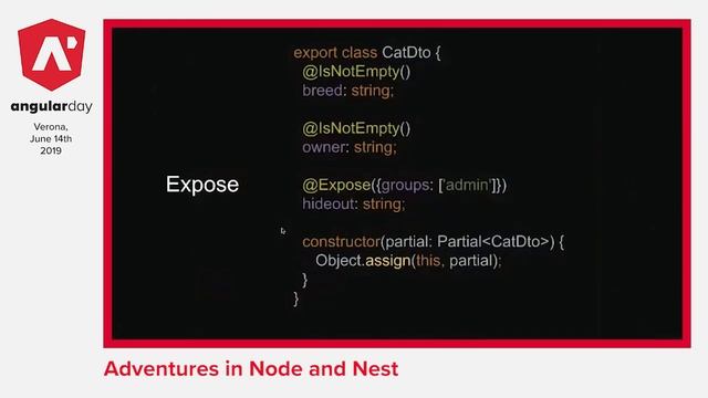 Zack Chapple - Adventures in Node and Nest - angularday 2019 смотреть онлайн