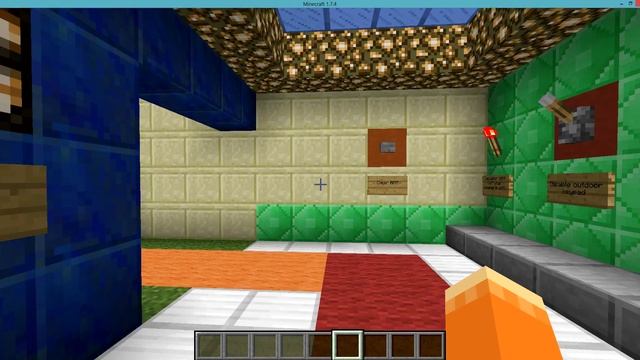 Minecraft door lock powered by 4-bit redstone processor смотреть онлайн