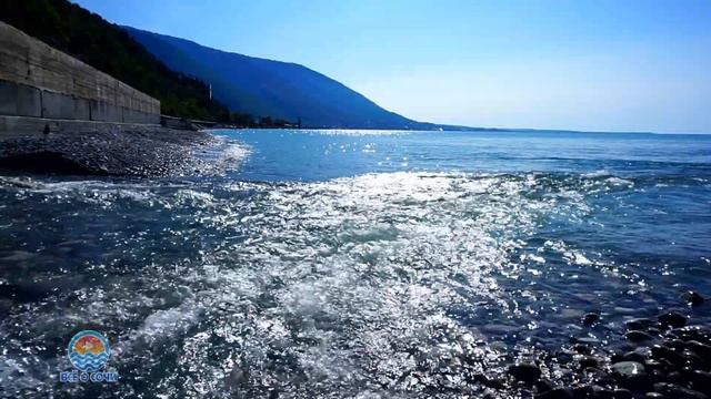 АБХАЗИЯ ГАГРА самая КОРОТКАЯ РЕКА В МИРЕ !!! (4k) смотреть онлайн