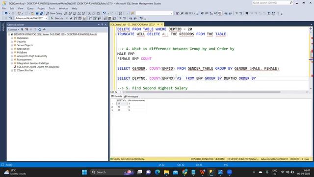 Trending Sql Interview Questions for Tableau and PowerBI смотреть онлайн